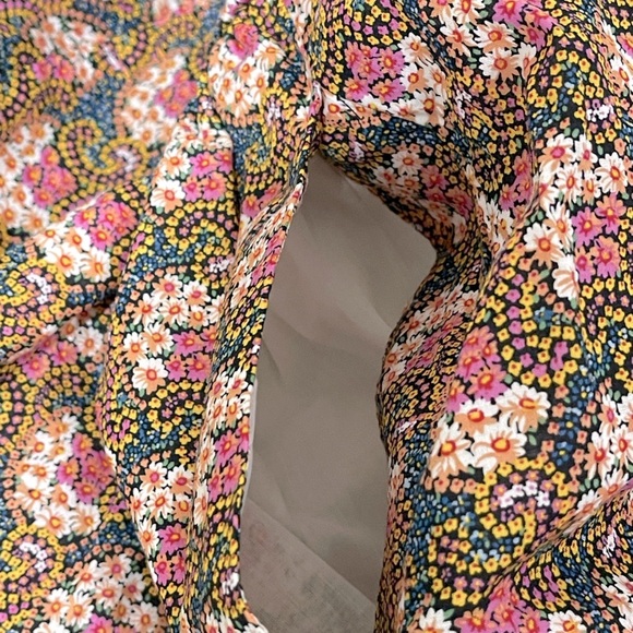 J.Crew, NWT Side slit Maxi skirt in Ratti Prism Floral 💯% cotton/pockets BG543 - Picture 8 of 12